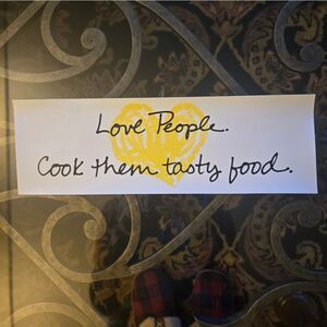 FREE Pensey Spices Decorative Magnetic Sign with Heart Design